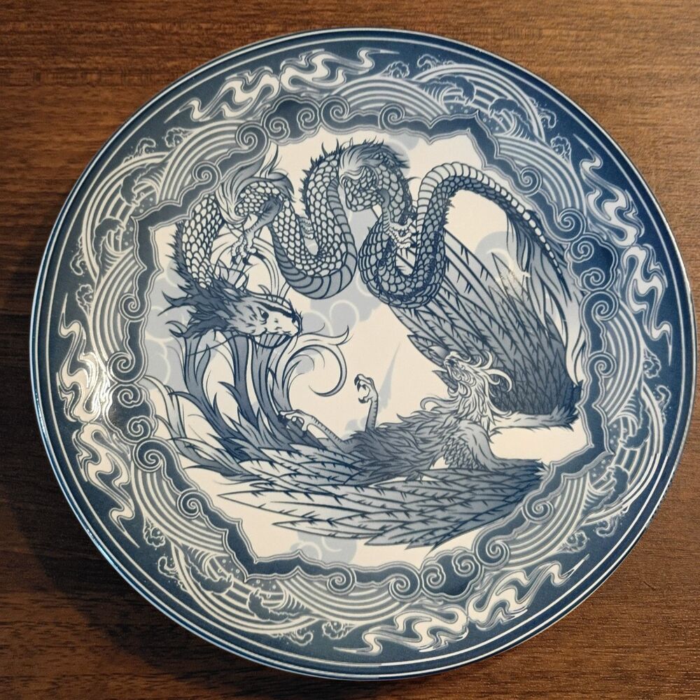 Fairyloot dragon collectors display plate
